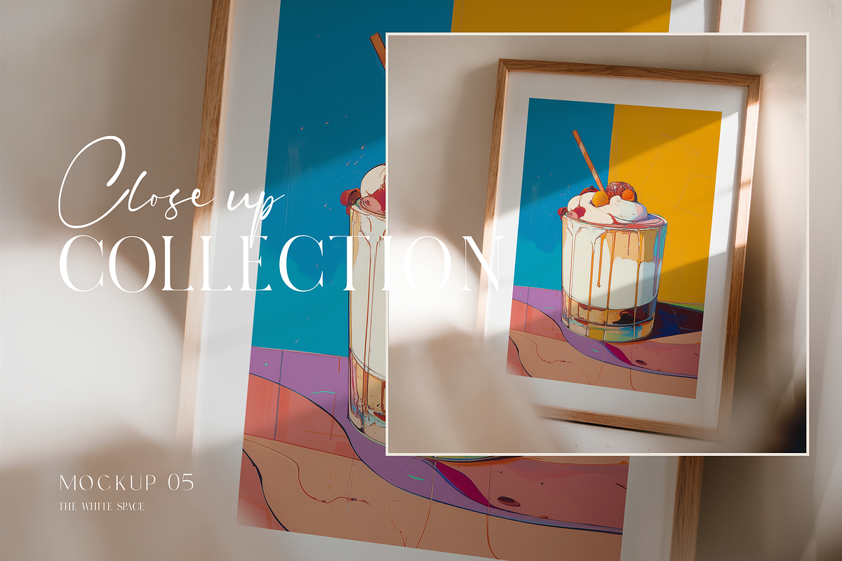 Frame Mockup Bundle - Close Ups, a Household Mockup by The White Space Co. (Photo 6 of 9)