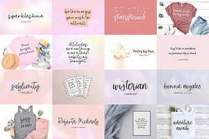 Planner Font Bundle, Vol. 2