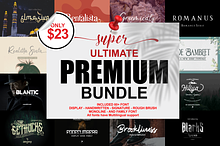 Super Ultimate Premium Bundle Font
