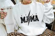 Mama Lightning Bolt, Mother's Day SV, an Illustration by Sublimation Artist (Thumbnail 7 of 9)