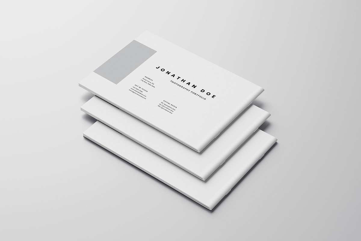 Simple Photography Portfolio, a Brochure Template by Meenom Templates (Photo 10 of 10)