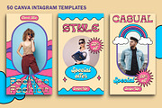 Canva Instagram Fashion Templates, a Social Media Template by Vectorheroes (Thumbnail 4 of 11)