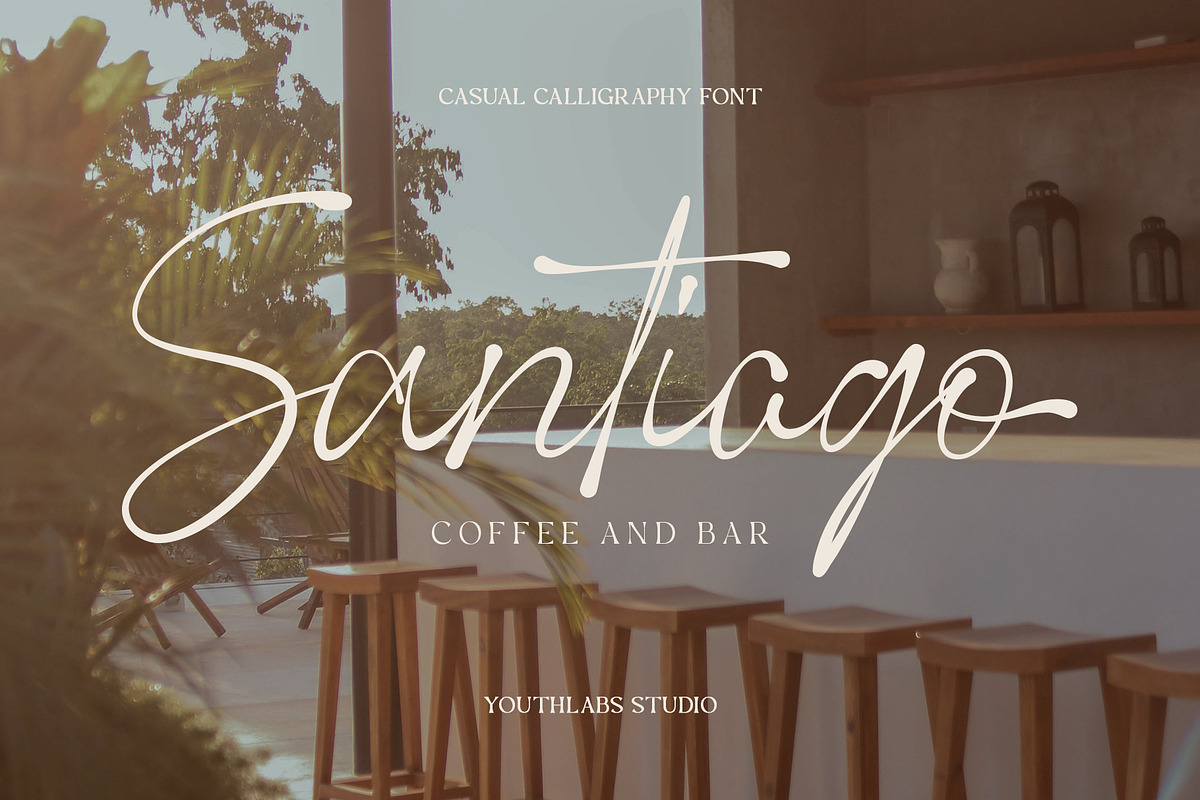 Clark Smith - Casual Calligraphy, a Script Font by Youthlabs Studio (Photo 5 of 15)