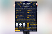 Startup Day Event Flyer, a Flyer Template by Affantjie Photowork (Thumbnail 4 of 5)