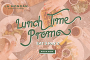 Nicko Robin a Stunning Display Font, a Sans Serif Font by Dawnside Graphic (Thumbnail 9 of 11)