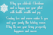 Christmas Eve, a Handwritten Font by FreshTypeINK (Thumbnail 2 of 7)