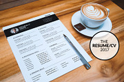 THE RESUME/CV, a Resume Template by graphicbox (Thumbnail 1 of 5)