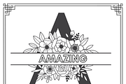 Affirmation colouring book Printable, a Card Template by Noorist (Thumbnail 2 of 10)