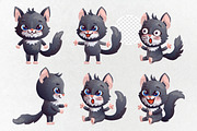 Halloween cute characters. Vector, an Animal Illustration by VaraNa Art (Thumbnail 6 of 12)