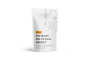 PSD Matte Pouch Mockup, a Packaging Mockup by Ram Studio LLC (Thumbnail 3 of 13)
