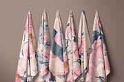 Eustoma Floral Pattern and Graphic, a Pattern Graphic by Madebyia (Thumbnail 3 of 15)