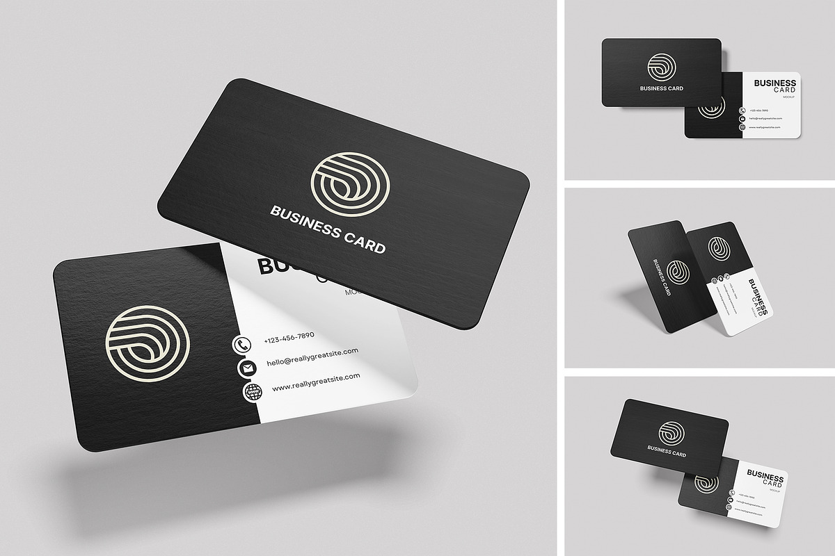 Business card mockup, an Advertising Mockup by Twins_studio926 (Photo 1 of 5)