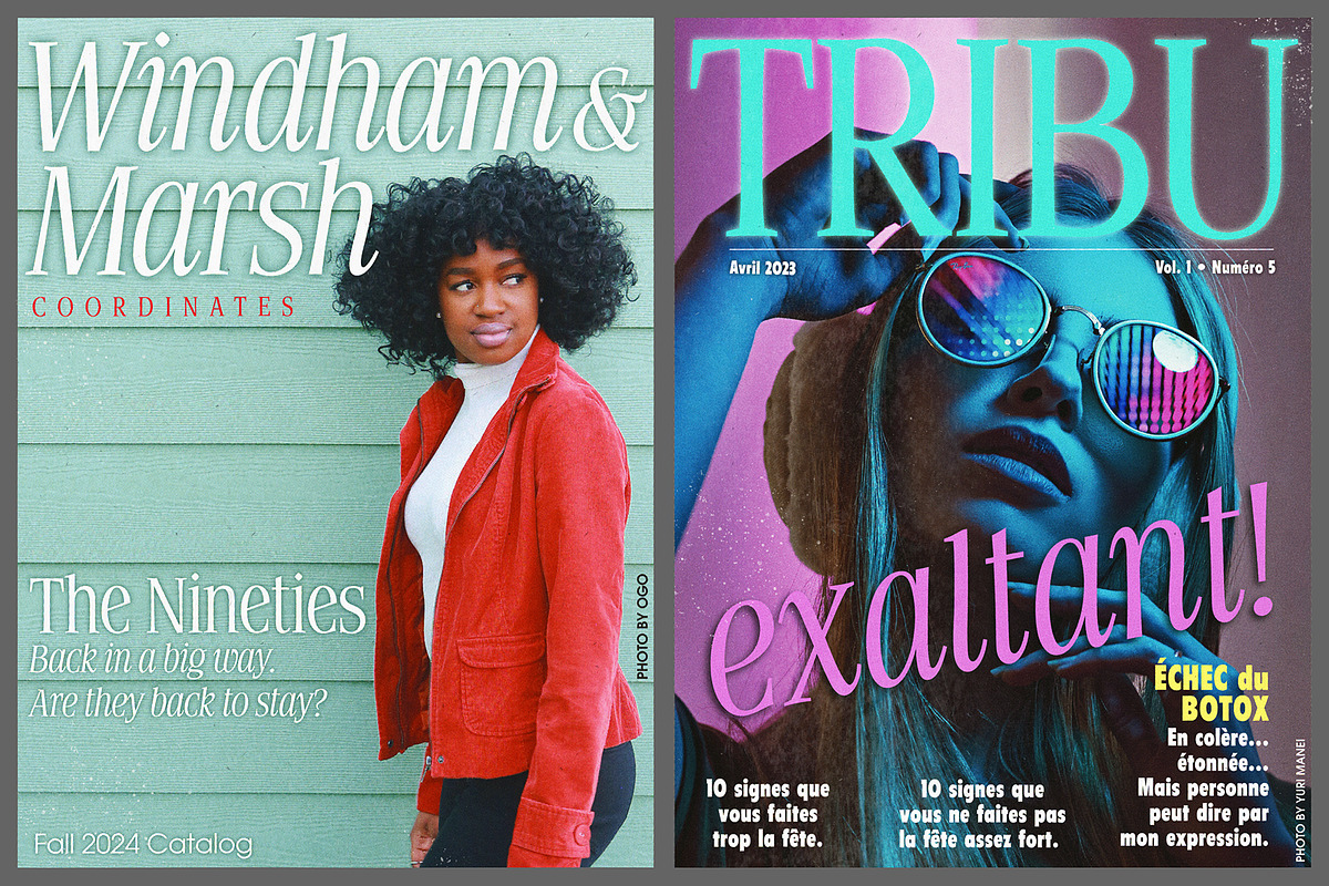 McKenzie Headline Nineties Font, a Serif Font by Mysterylab Designs (Photo 6 of 9)
