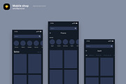 Mobile shop wireframe, a Wireframe Template by Leschinger.cz (Thumbnail 3 of 3)