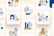 Business management icon set, an Icon by Ragul Creates (Thumbnail 2 of 5)