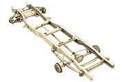 PICKUP TRUCK CHASSIS 2WD, a Cars & Vehicle 3D Model by NNAVAS 3D (Thumbnail 13 of 18)