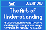 Exchange Value font, a Sans Serif Font by weknow (Thumbnail 3 of 8)