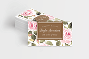 Roses – business card, a Business Card Template by Helen Halik art (Thumbnail 5 of 5)