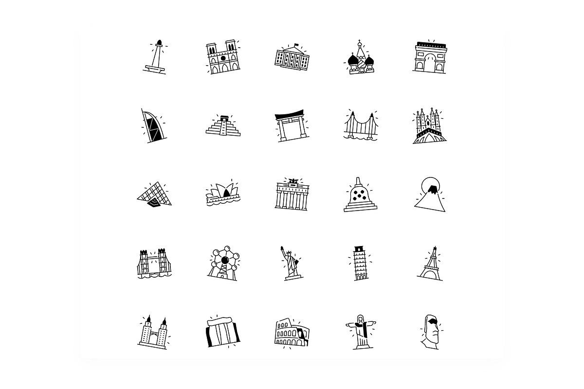 Landmark Icons, an Icon by iconfield (Photo 5 of 5)