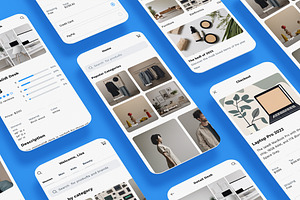 E-commerce, Online Shopping App, an App Template by nagaredesignstudio