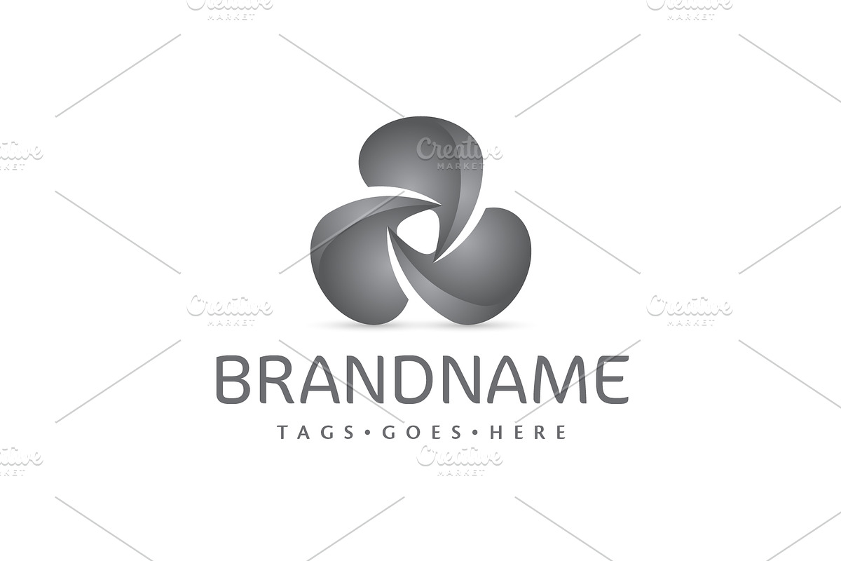 Triple Speech Bubble Custom Logo, a Branding & Logo Template by ARTE MIGUEL (Photo 3 of 3)
