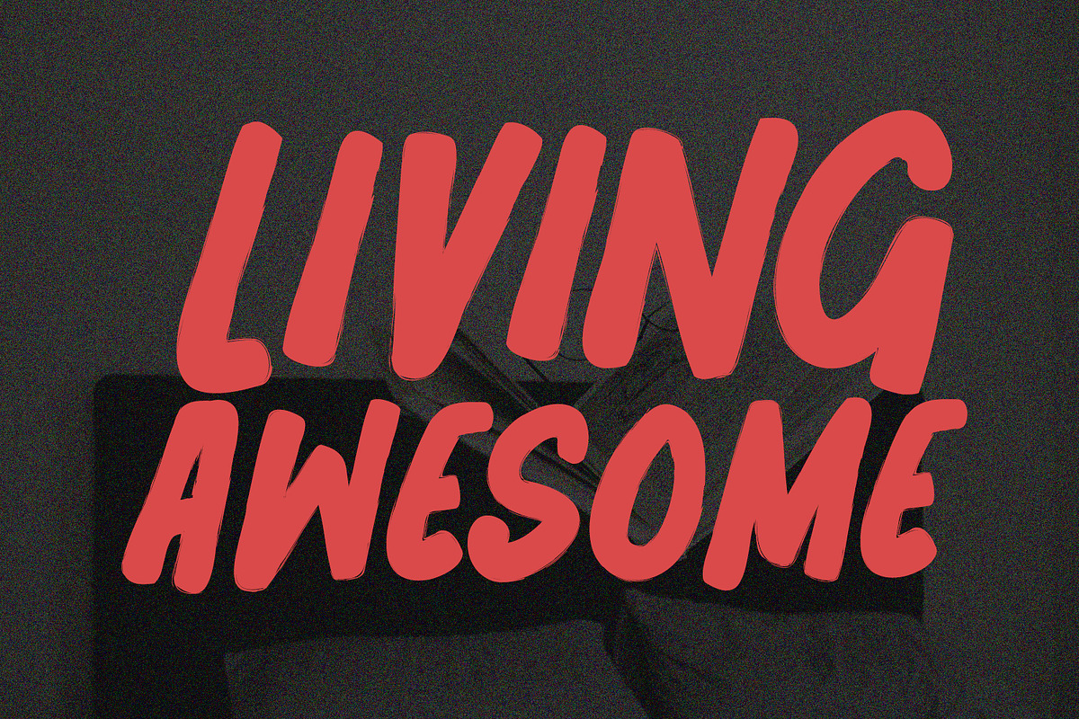 Gastetla Brush Display Font, a Sans Serif Font by Maulana Creative (Photo 2 of 7)
