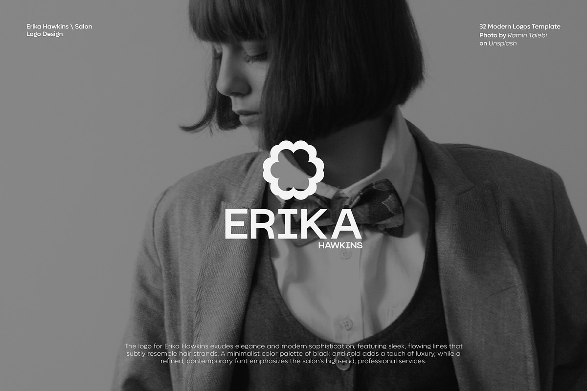 32 Modern Logo Template, a Branding & Logo Template by Nowshinz Shoma (Photo 15 of 20)