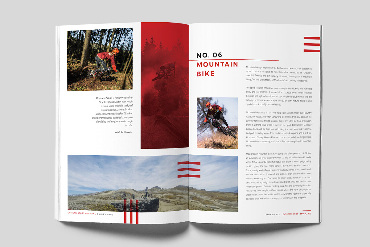 Sports Magazine, a Magazine Template by rubirubiko