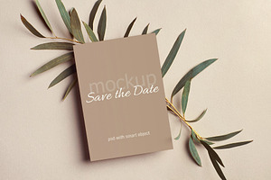 Wedding Invitation MOCKUP Bundle