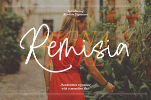 Remisia - Handwritten Signature