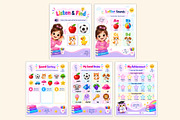 Beginning Letter Sounds Workbook, a Stationery Template by Shumaya (Thumbnail 4 of 5)