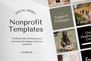 Nonprofit Social Media Template