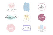 63 feminine Logos ☾ Señorita's Dream, a Branding & Logo Template by friday supply (Thumbnail 5 of 20)