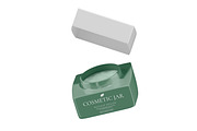 Cosmetic Jar Mockup, a Packaging Mockup by Permadi Creative (Thumbnail 4 of 4)