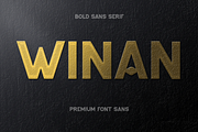 Winan, a Sans Serif Font by Auliacreative (Thumbnail 7 of 7)