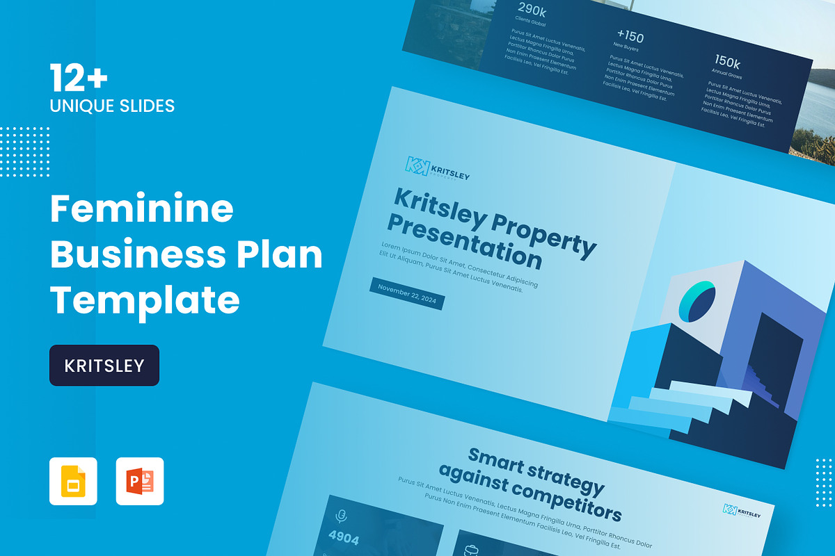Kritsley - PowerPoint Template, a Presentation Template by Rukuru Studio (Photo 1 of 6)