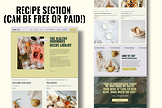 Squarespace Health Coach Website, a Squarespace Template by Solana Creative Co. (Thumbnail 8 of 11)
