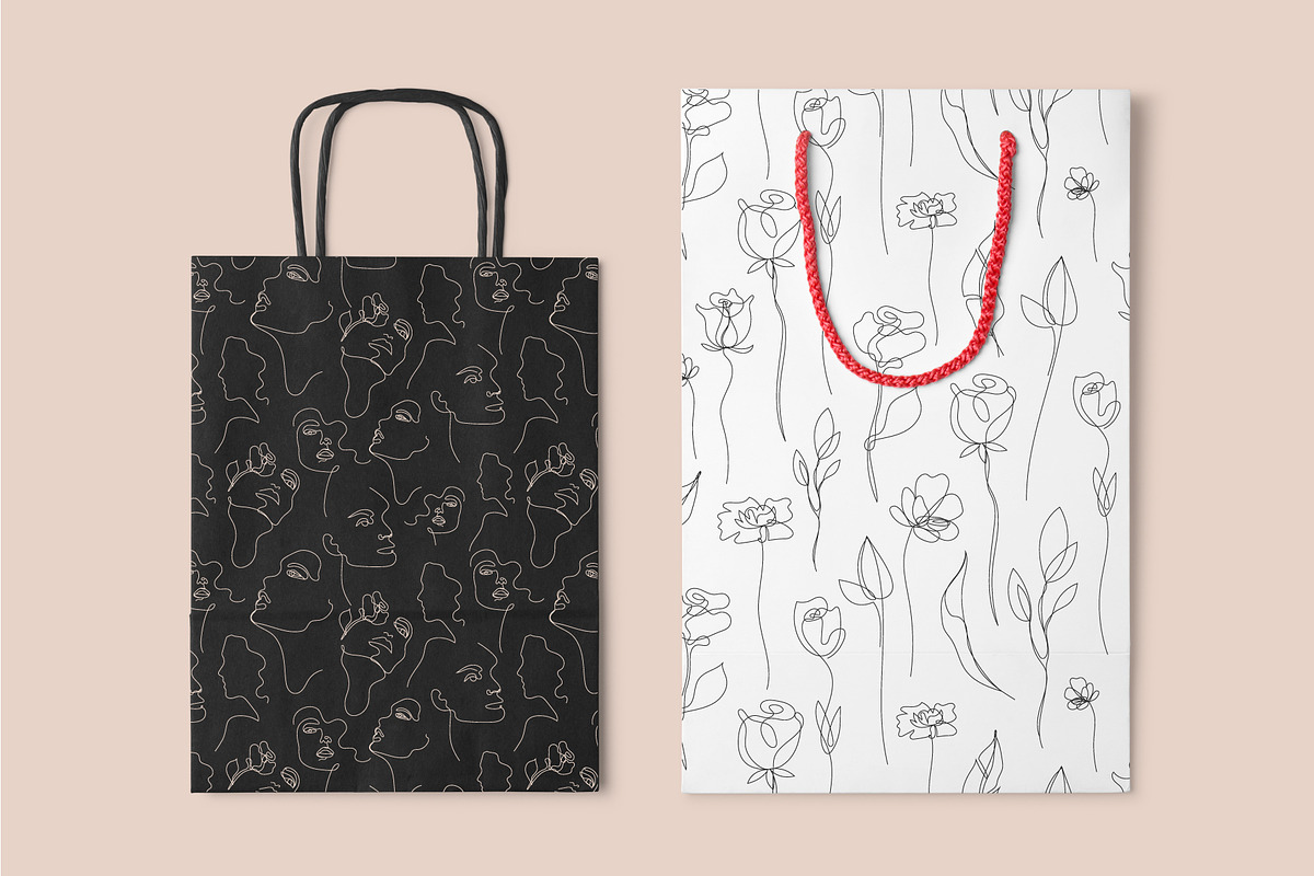 Minimalist Line Feminine Logos, a Decorative Illustration by Marylia (Photo 8 of 9)