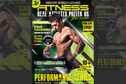 (PriceDrop)Performance Fitness Flyer, a Flyer Template by PremadePixels.com (Thumbnail 1 of 2)
