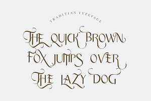 Traditian Font