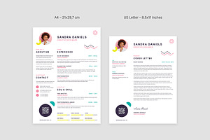 The Resume Flyer Canva Template