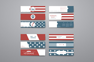 Veterans Day. Card Templates