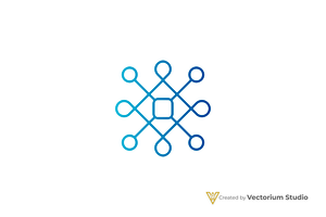 Square Knot Geometric Logo, a Branding & Logo Template by Vectorium Studio