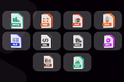 File Format 3D Icon Pack, a 3D by novia99design (Thumbnail 7 of 8)