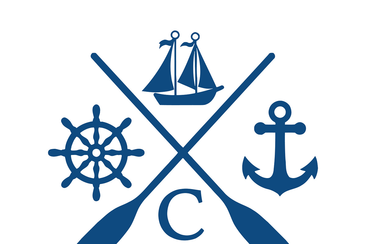 Nautical Adventure Emblem Design, an Object Illustration by CarWrap design (Photo 2 of 3)