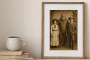 Custom Bigfoot couple Portrait, a Person Illustration by HubbaDigitals (Thumbnail 3 of 10)