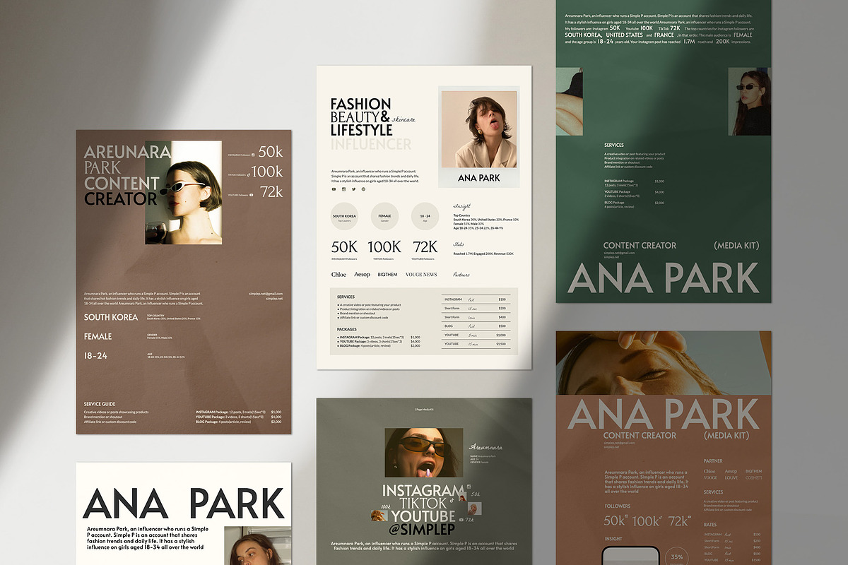 Joseph 1Page Media Kit, a Marketing Template by Simple P. (Photo 4 of 8)