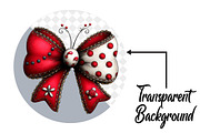 Christmas Bow Clipart Bundle, an Illustration by Pixels.Craft (Thumbnail 2 of 6)