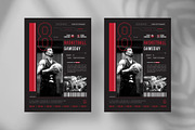Basketball Matchday Flyer Template, a Flyer Template by Tanmoy Topu (Thumbnail 5 of 6)