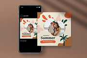 Summer Greeting Card, a Card Template by graphicook (Thumbnail 4 of 4)